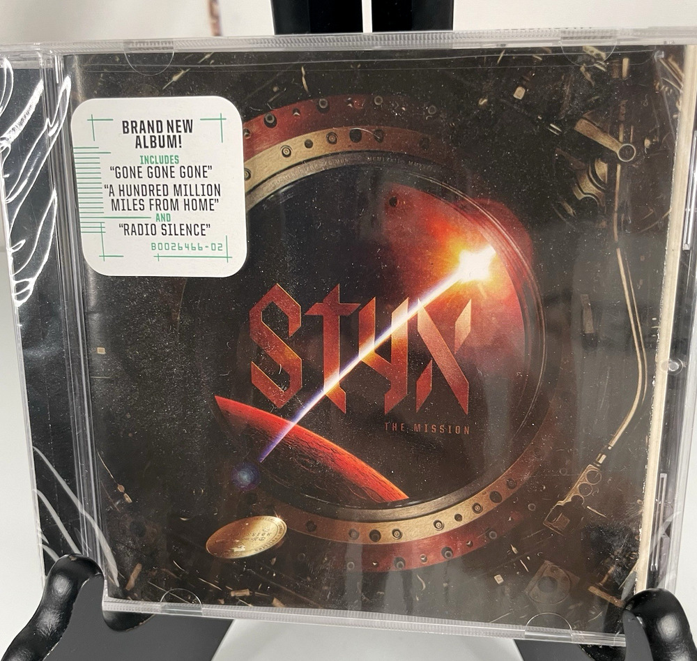 STYX - The Mission (CD, 2017) SEALED DD72